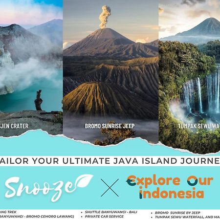 Snooze Ijen Vandrarhem Banyuwangi  Exteriör bild